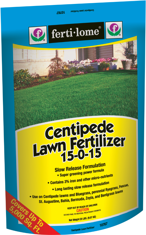 Ferti Lome® 10767 Centipede Lawn Fertilizer, 15 0 15, - Ferti-lome (867x1000), Png Download