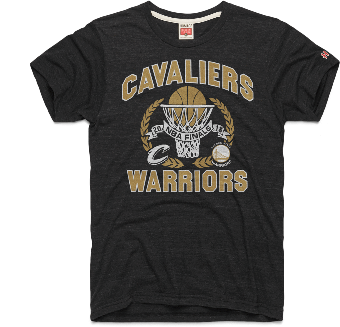 2018 Nba Finals Cavs Warriors - Shirt (1600x1600), Png Download