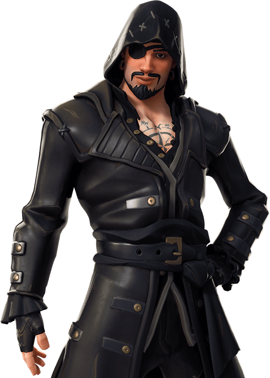 Fortnite Season 8 Black Heart (551x770), Png Download