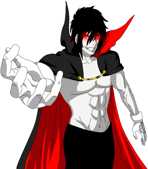 My Friend Said - Alucard Hellsing Muscular (487x680), Png Download