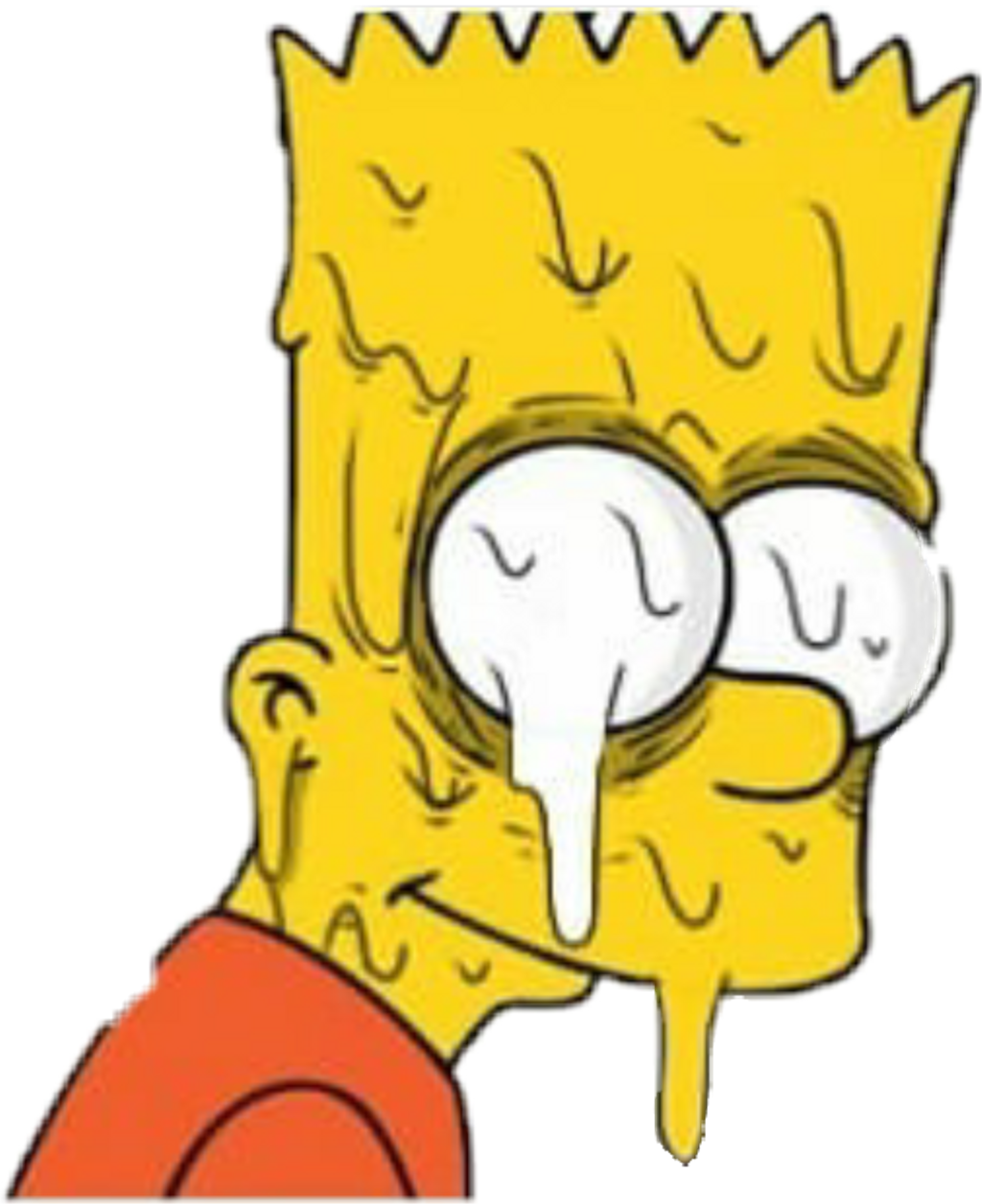 Report Abuse - Bart Simpson (1024x1255), Png Download