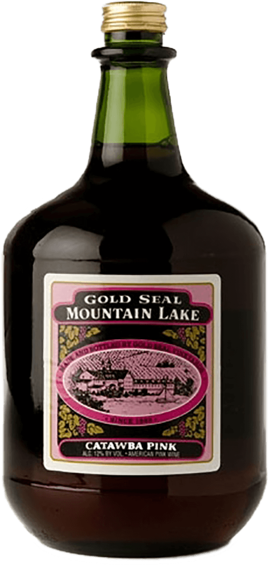 Gold Seal Catawba Pink - Alcohol (571x1200), Png Download