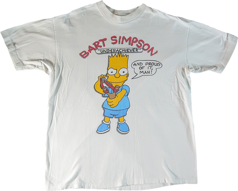 Vintage Bart - Active Shirt (860x860), Png Download