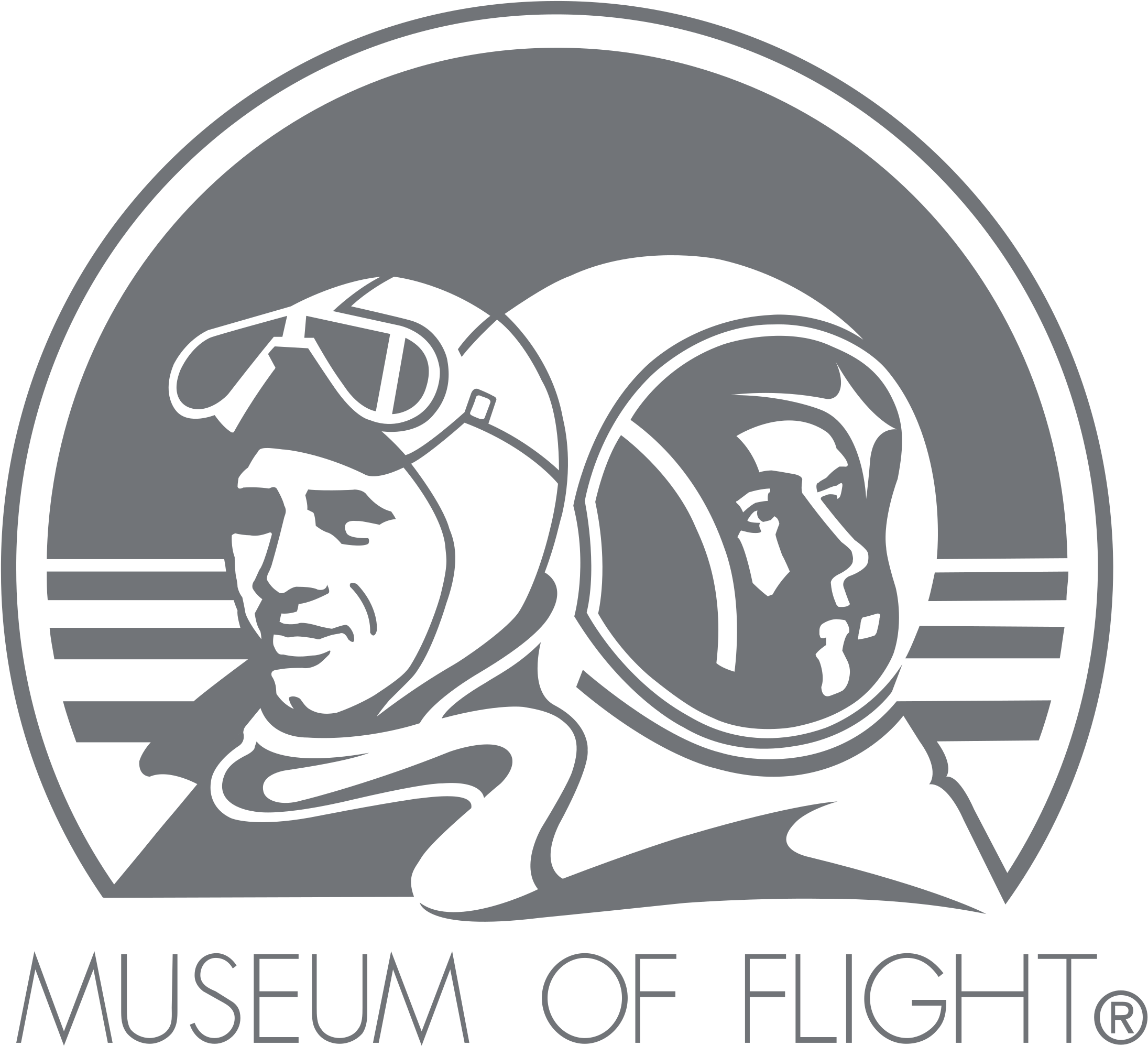 Museum Of Flight Logo Png Transparent - Seattle Museum Of Flight Logo (2400x2400), Png Download