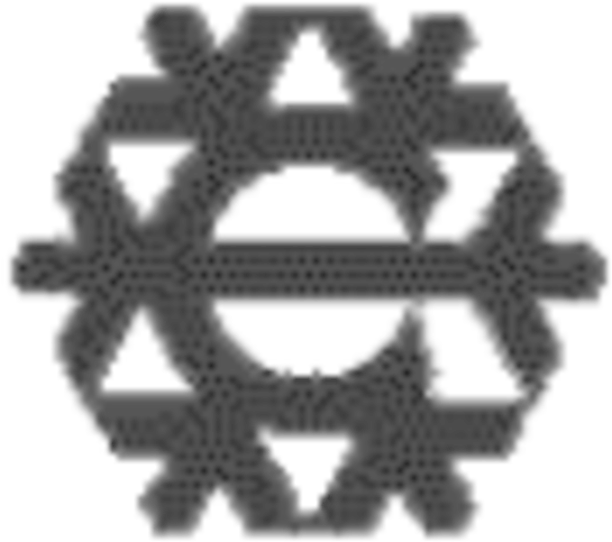 Snowflake Minimalist (900x900), Png Download