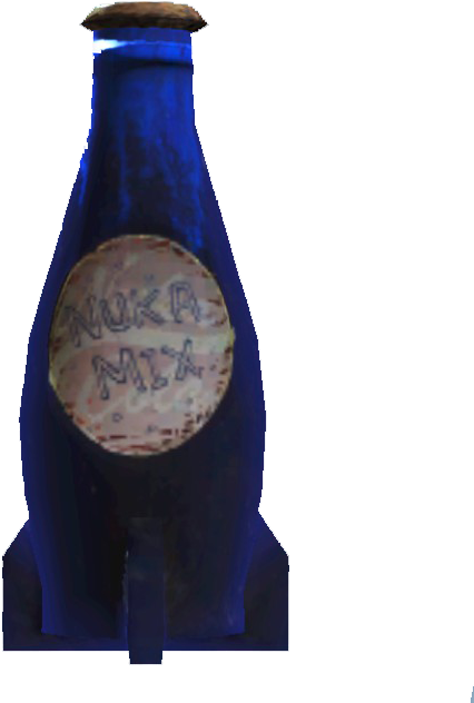 The Vault Fallout Wiki - Glass Bottle (610x665), Png Download