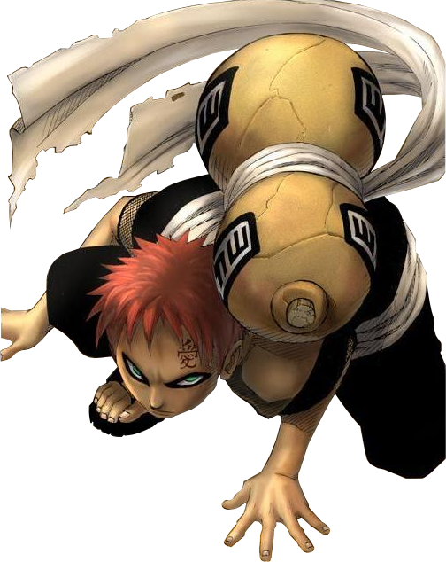 Picture - Gaara (504x634), Png Download