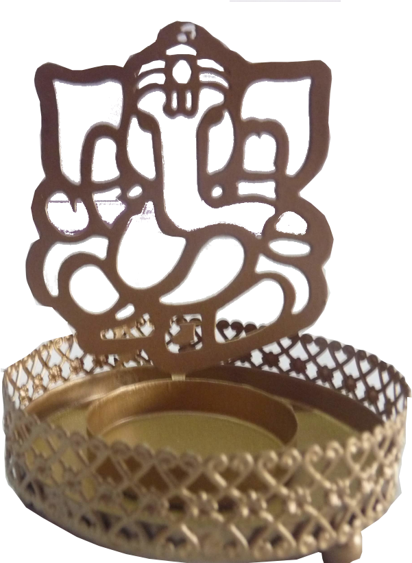Return Gifts, Wedding Return Gifts, Online Return Gifts, - Ganesh Shadow Diya (1200x900), Png Download