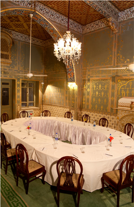 Laxmi Niwas Palace - Conference Hall (1041x686), Png Download
