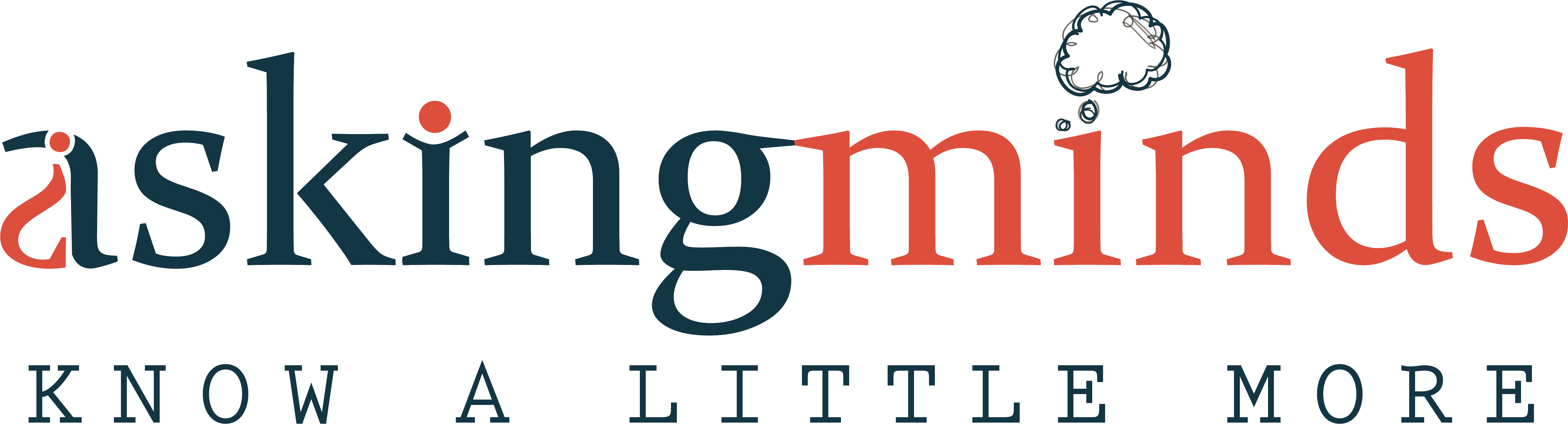 Asking Minds - Graphic Design (5343x1532), Png Download