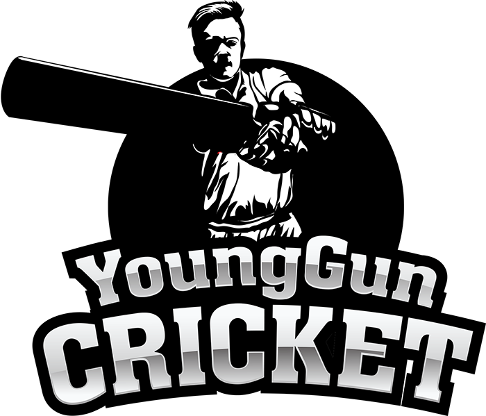 Cricket Clipart Cricket Coach - Young Guns Cricket (700x599), Png Download