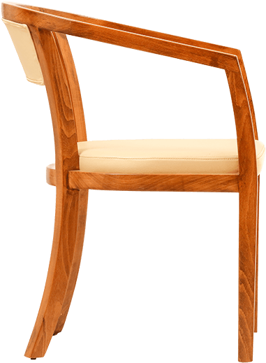 Macau Dining Chair In Walnut Finish - Chair (700x700), Png Download