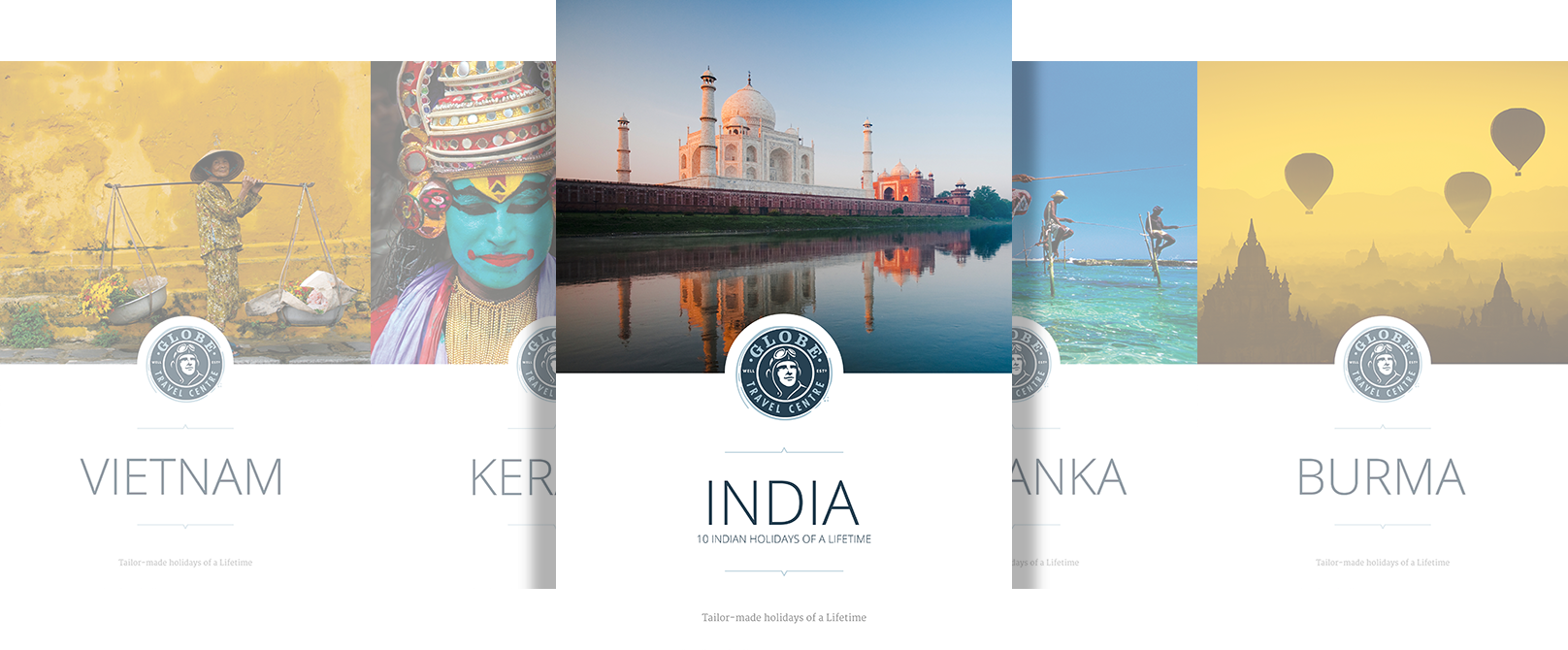 Brochure Brochure - India Travel Brochure (1616x670), Png Download