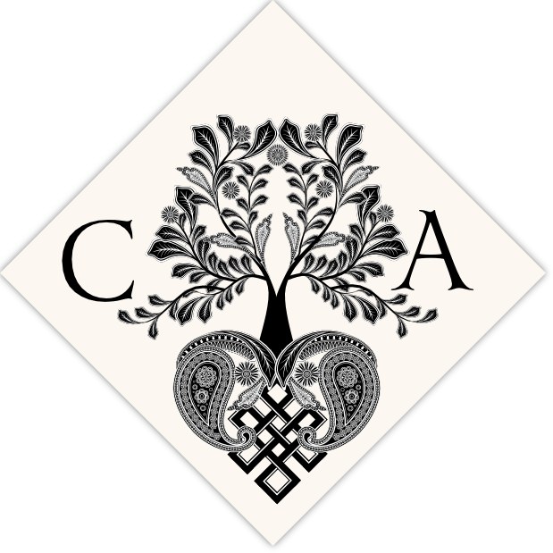 Endless Heart Tree Favor Tags - Motif (619x619), Png Download
