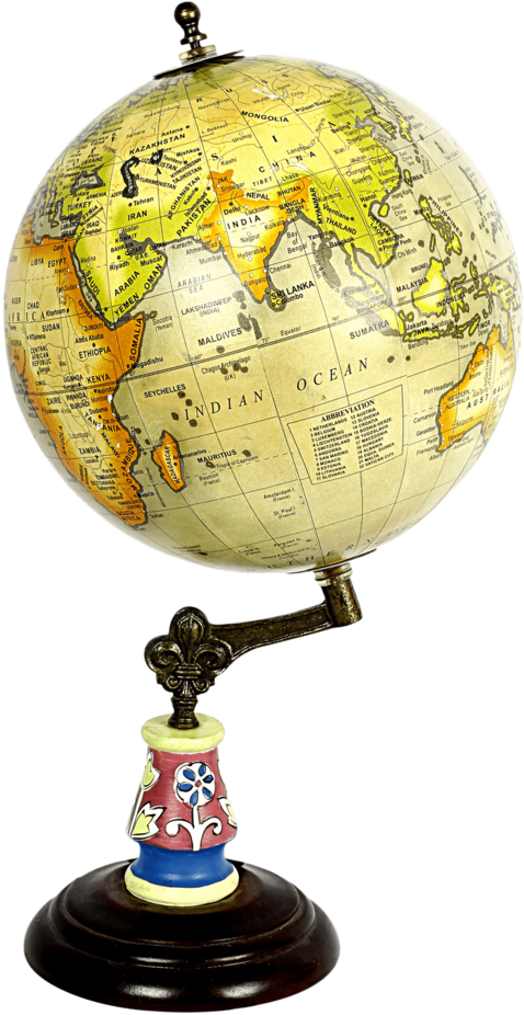 Indi Globe - Globe (640x960), Png Download