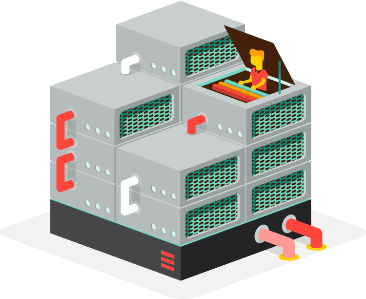 Virtual Private Server Hosting - Web Hosting Service (750x612), Png Download