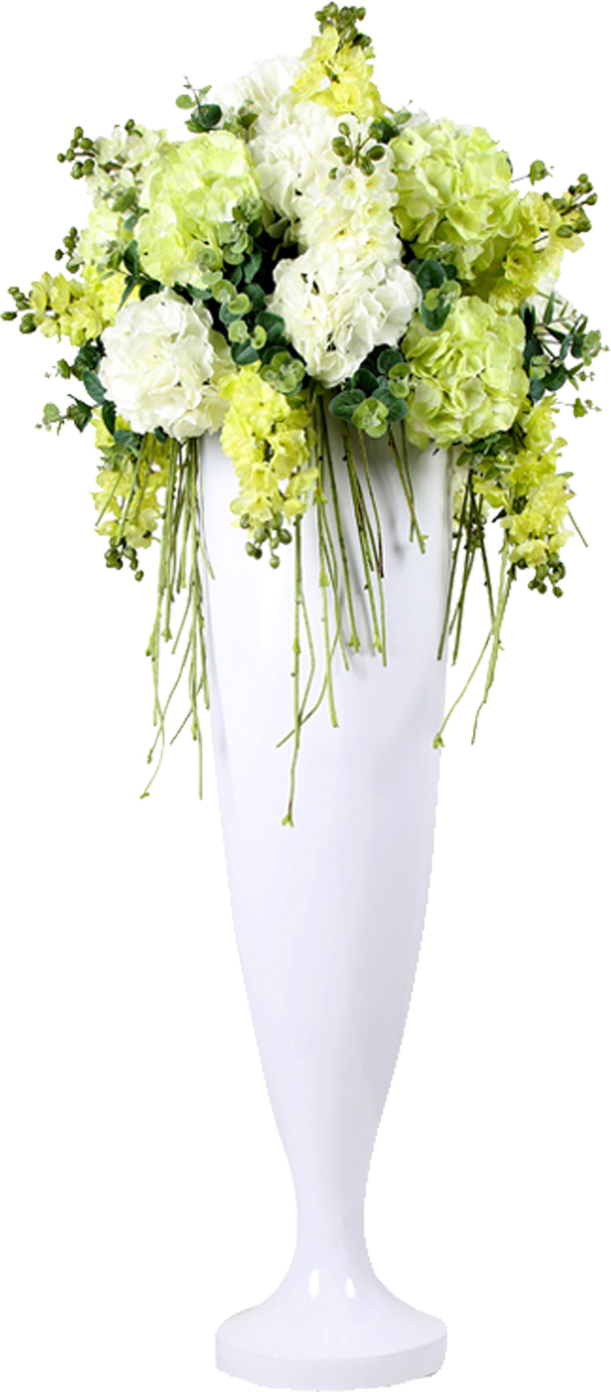 Floral Design Vase Wedding Flower Bouquet - Wedding Flower Vase Png (1237x2815), Png Download