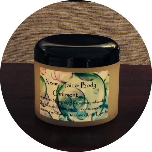 Neem Hair And Body Ointment - Cosmetics (579x579), Png Download