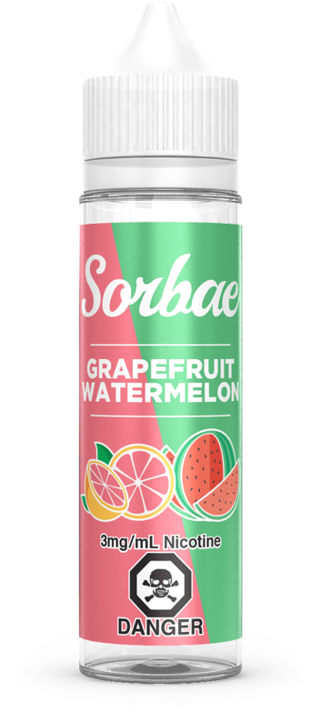 Grapefruit Watermelon - Sorbae Vape Juice Watermelon (1024x1024), Png Download