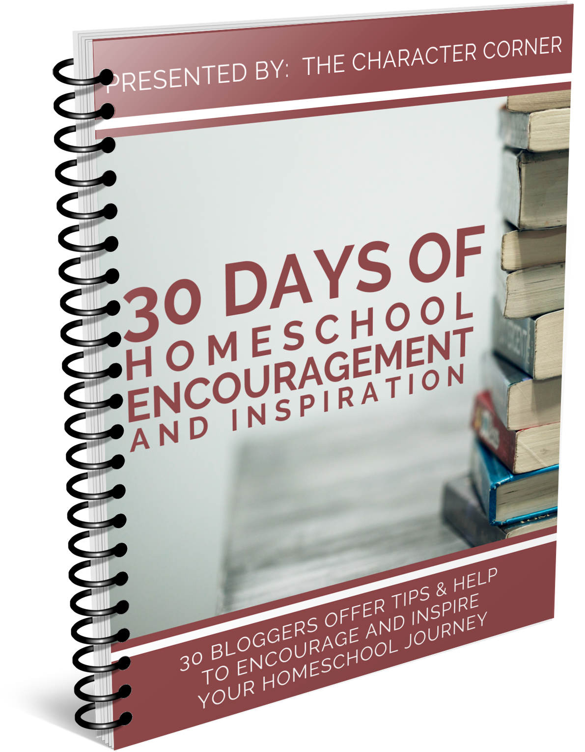 30 Days Of Homeschool Encouragement Cover Ebook - Sketch Pad (1500x1650), Png Download