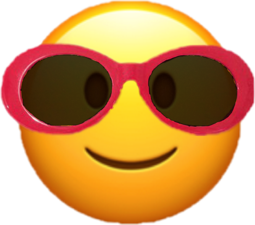 Emoji Sticker - Smiley (1024x904), Png Download