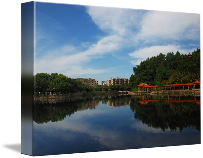 Beautiful Scenery Images - Reflection (650x506), Png Download