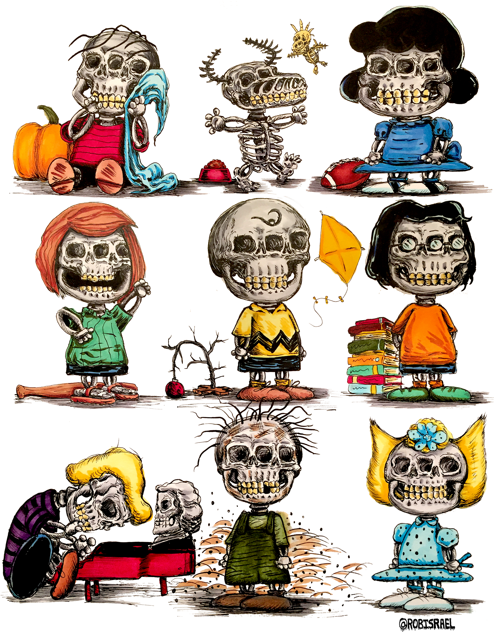 1 - Peanuts Charlie Brown Art (1701x2197), Png Download