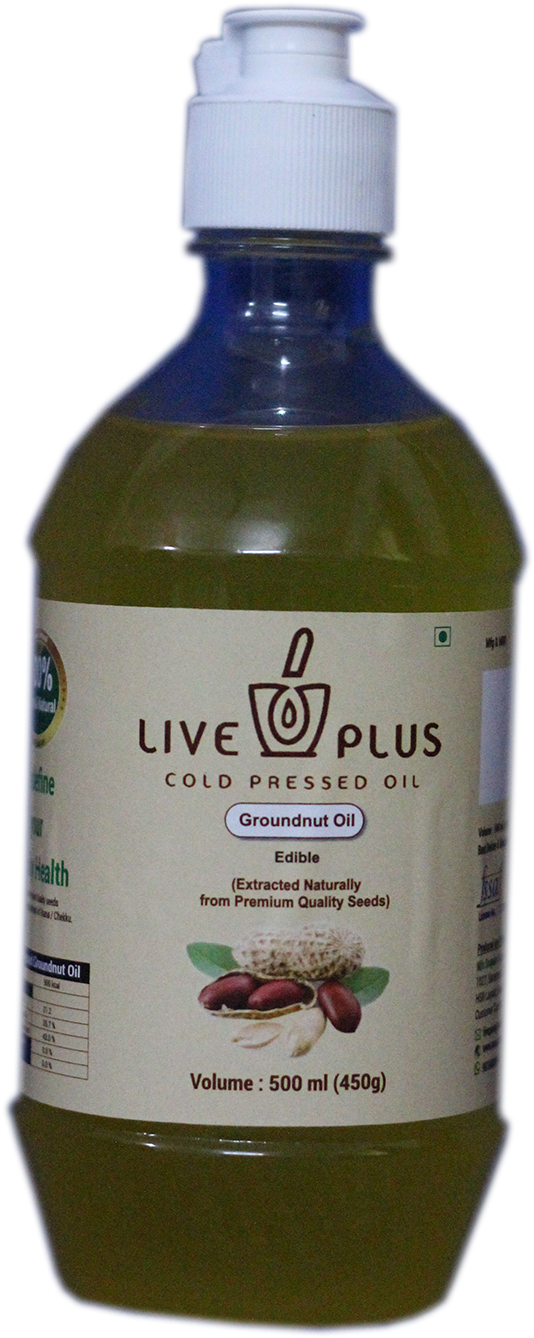Groundnut - Glass Bottle (1128x1504), Png Download