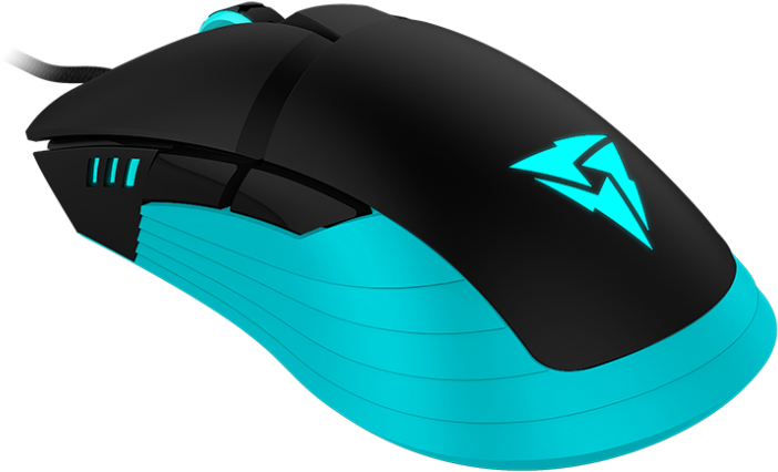 Set Your Mood, Select From Four Different Light Effects - Thunderx3 Rm5 Hex Gaming Mouse Right-handed Pmw3325 (1024x579), Png Download
