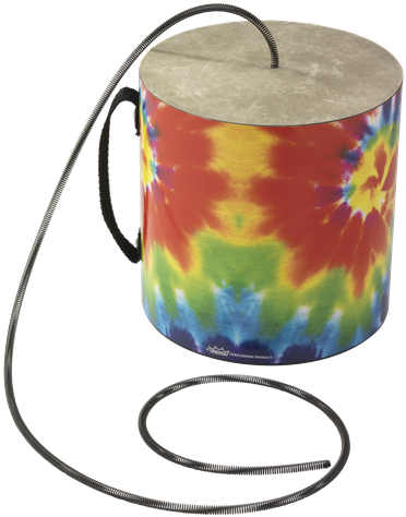 Remo Thunder Tube 6 Inch Diamter 6 Inch Depth Tie Dye - Lampshade (1000x800), Png Download