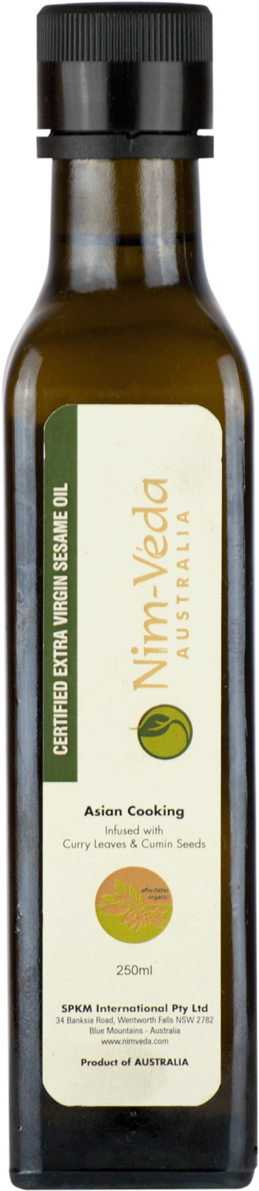 Nim Veda Australia Organic Sesame Oil Infused With - Eye Shadow (500x1807), Png Download