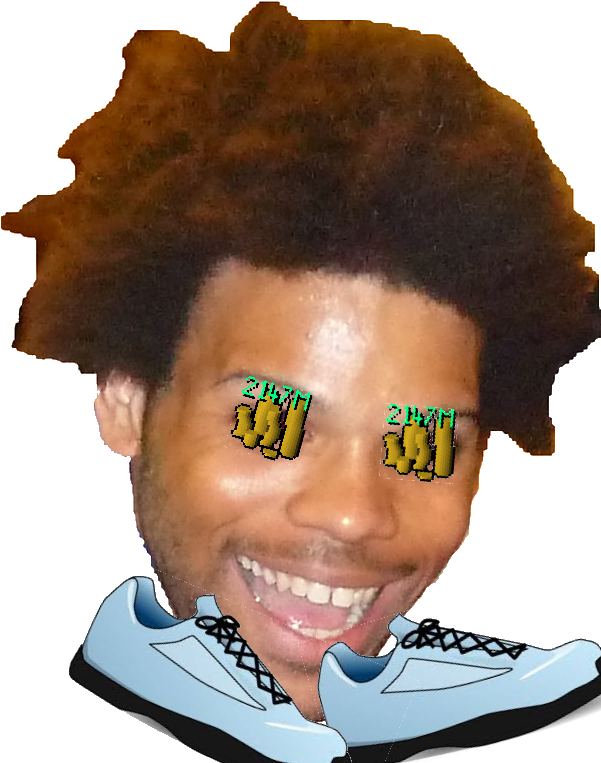 Hyphrun - Trihard Emote (600x800), Png Download