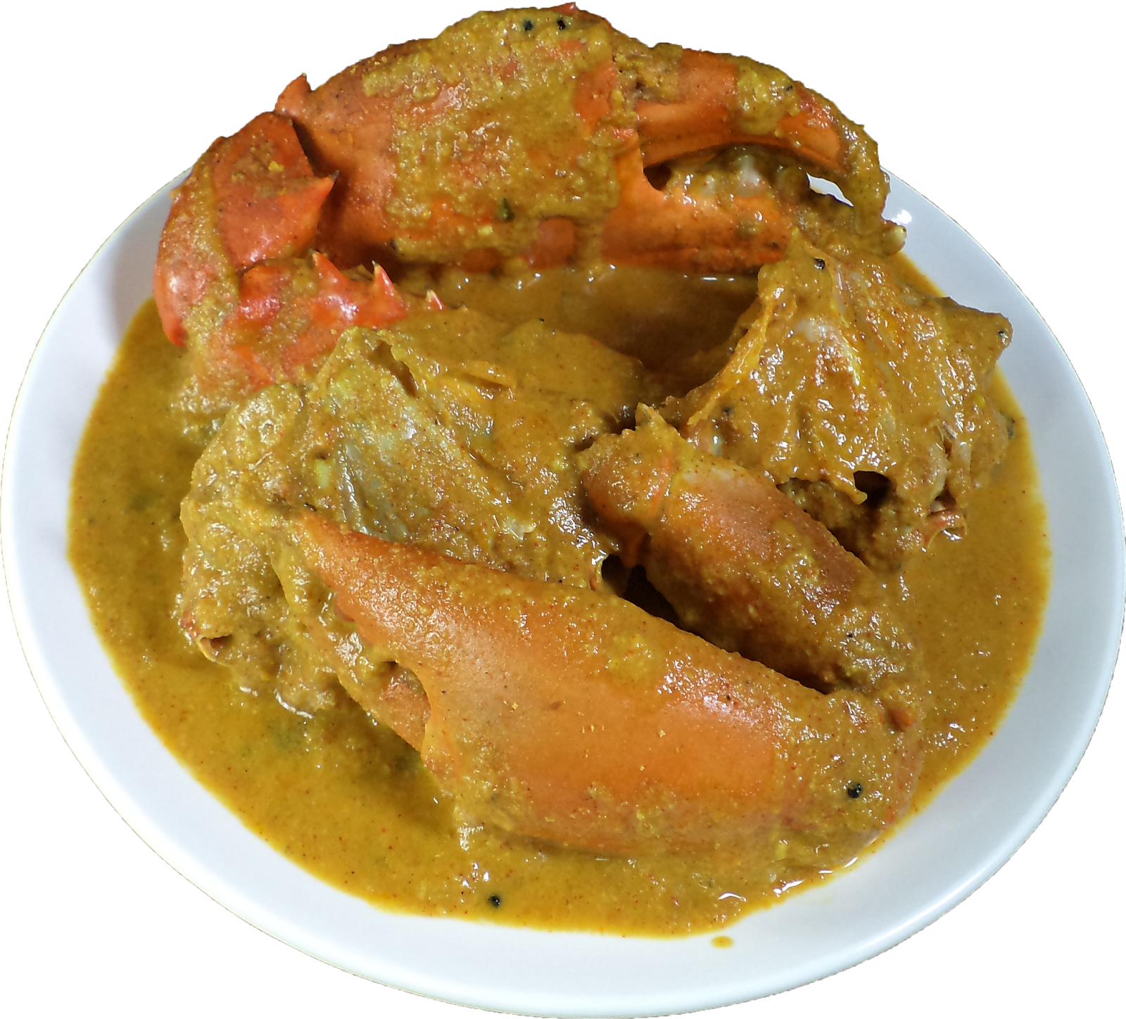 Crab Curry - Thai Curry (1600x1448), Png Download
