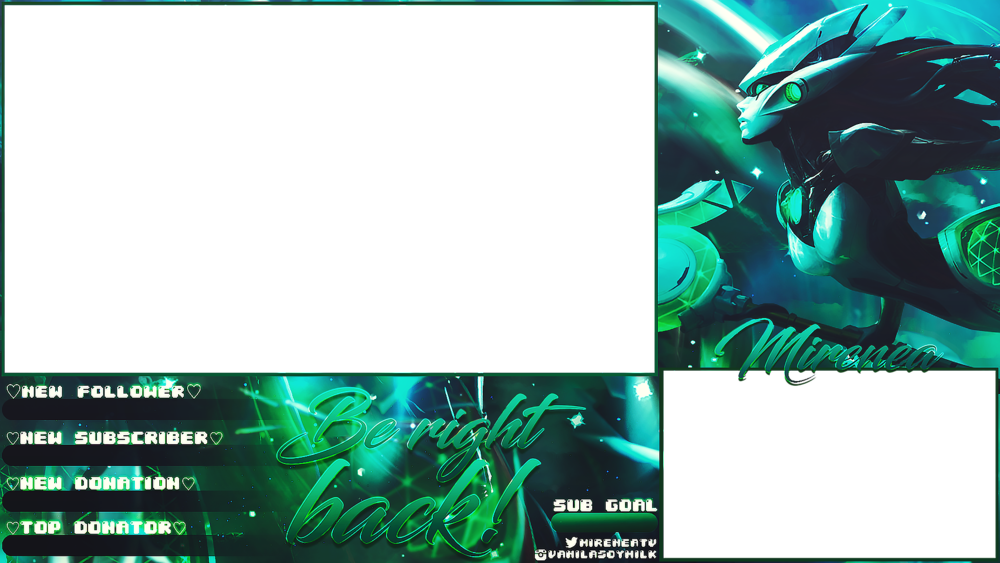 Mireneatv Screens Brb - Graphic Design (1000x563), Png Download