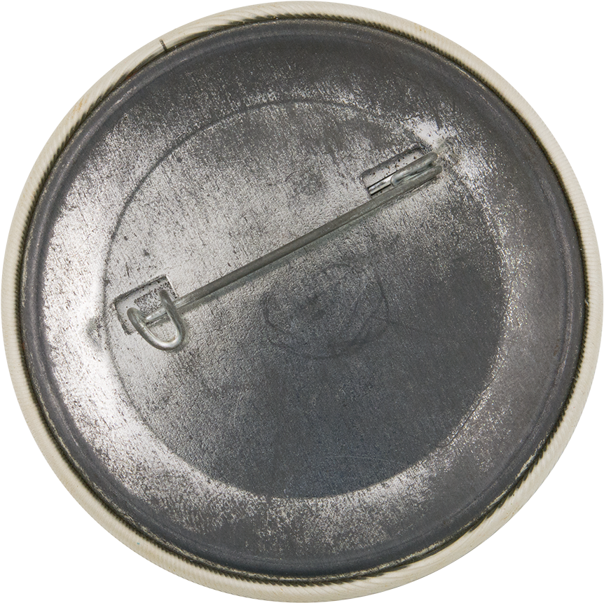 Happy As A Clam Button Back Innovative Button Museum - Circle (1000x965), Png Download