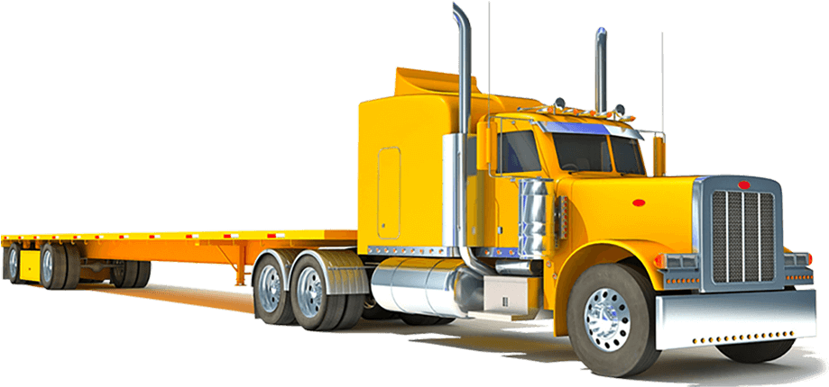 Shipping Containers Delivery Truck - Trailer Truck (924x581), Png Download