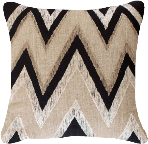 Ikat Zig Zag Medium Cushion 50x50cm - Cushion (720x720), Png Download