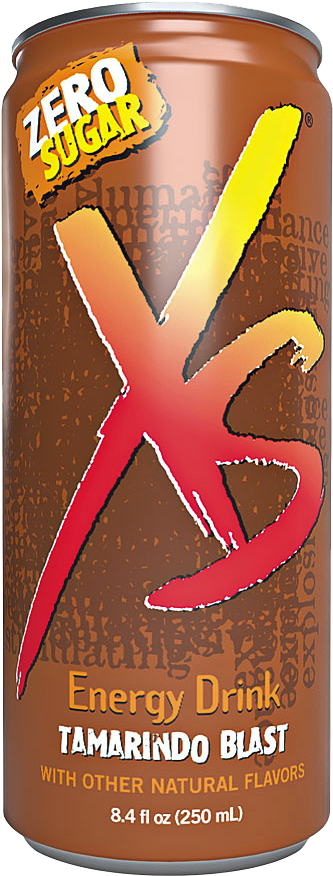 Xs® Energy Drink Tamarindo Blast Sku - Poster (366x896), Png Download