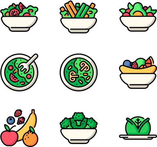 Vegan Food (600x564), Png Download