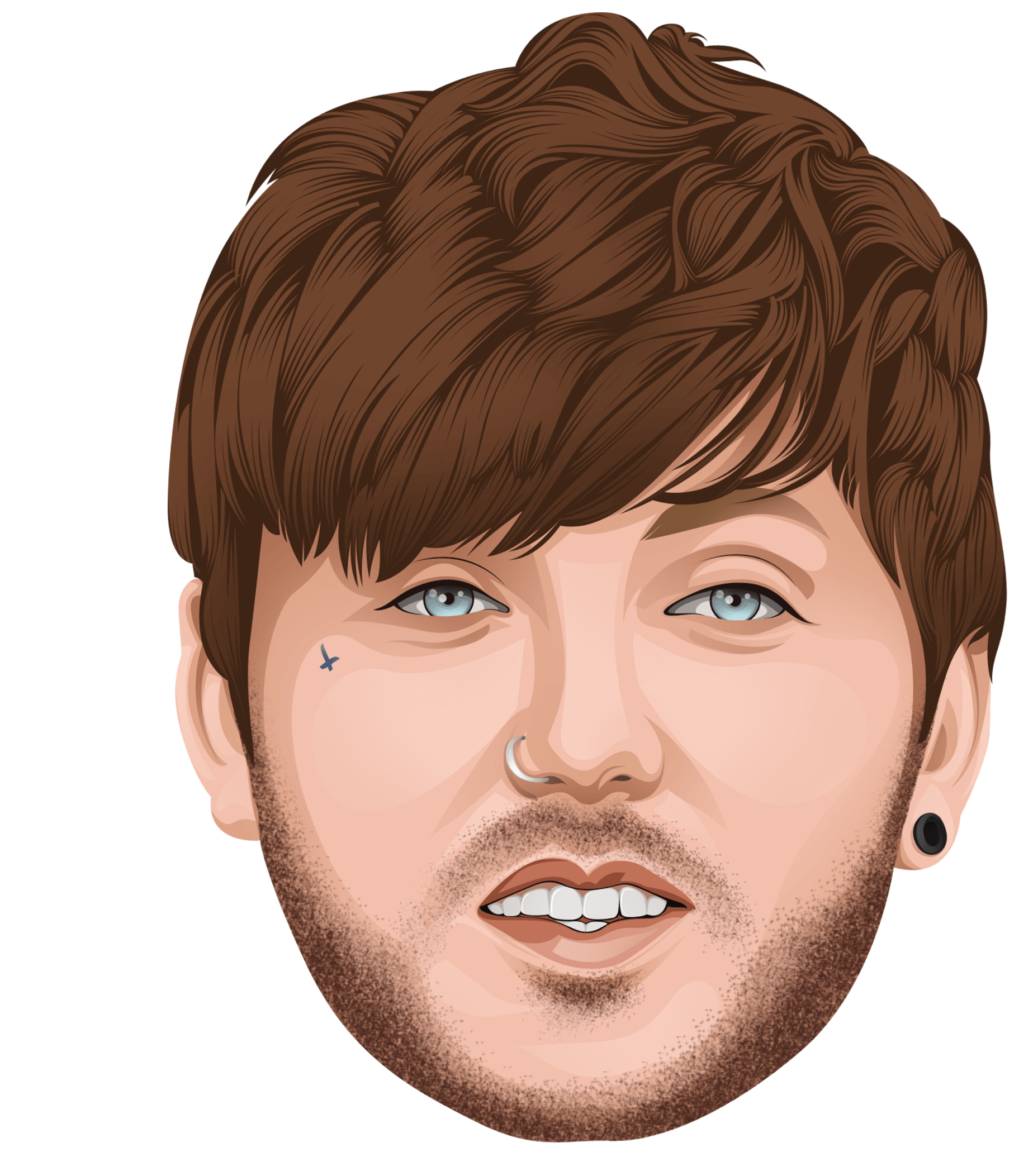 Download James Arthur Illustration Full Size PNG Image PNGkit