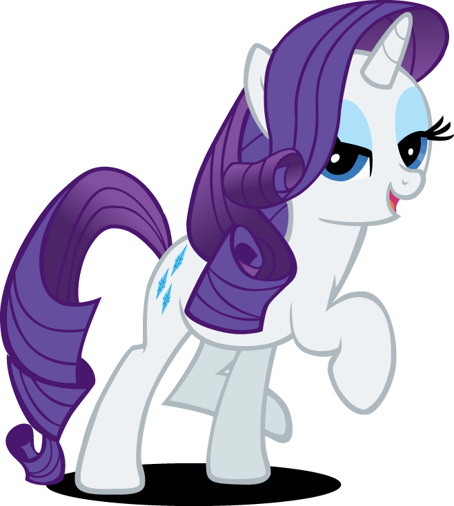 My Little Pony Rarity Png Pic - My Little Pony Rarity (658x734), Png Download