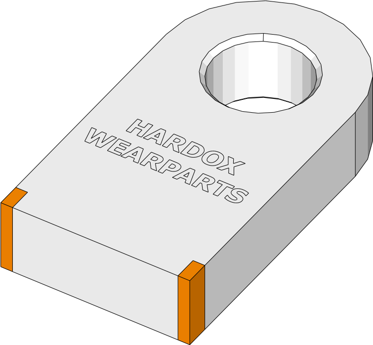 Swing Hammers Carbide Insert Corner - Paper (1336x835), Png Download