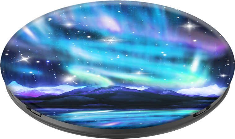 Northern Lights - Circle (1000x1000), Png Download