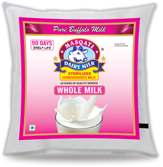 Masqati Uht Poly Pack Toned Milk - Masqati Milk (600x623), Png Download