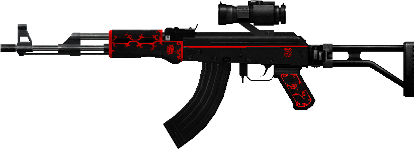 Ak 47 Scope Crossfire (935x369), Png Download