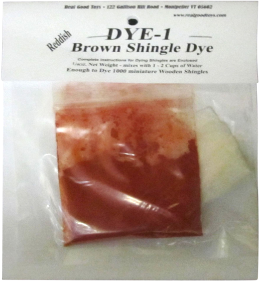 Reddish-brown Shingle Dye - Flesh (600x600), Png Download