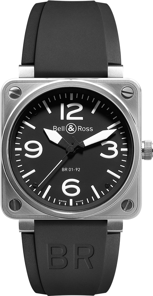 Bell And Ross 01 92 (585x1050), Png Download