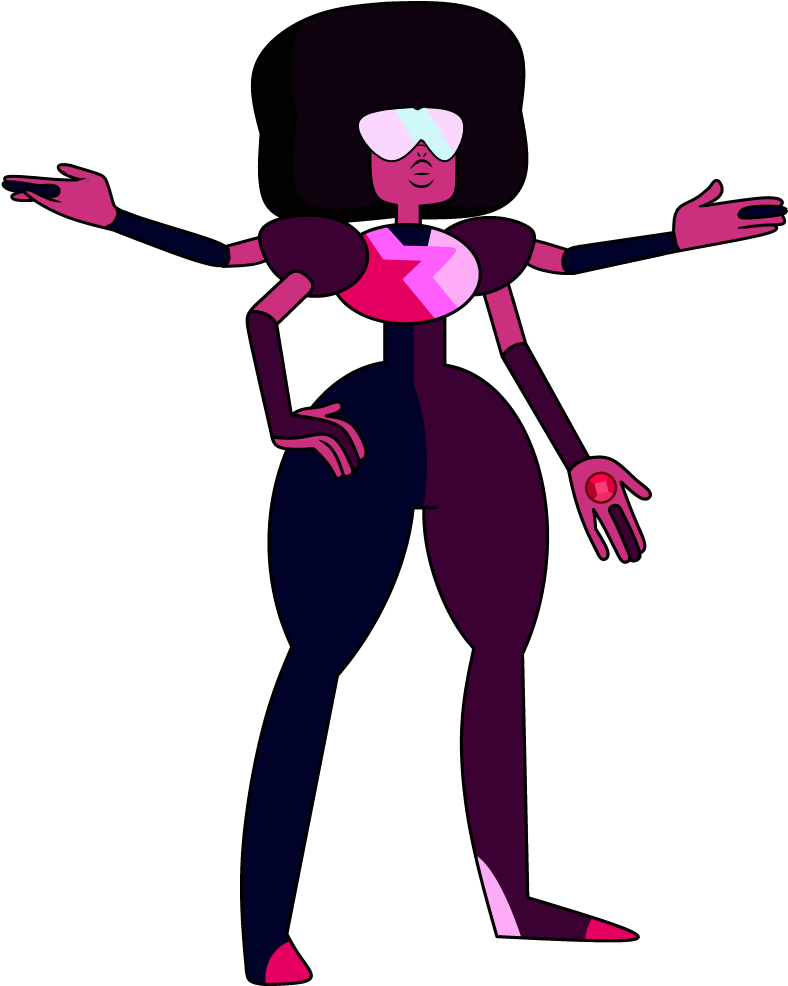 Pearl Clipart Steven Universe - Steven Universe Opal Au Garnet (813x1049), Png Download