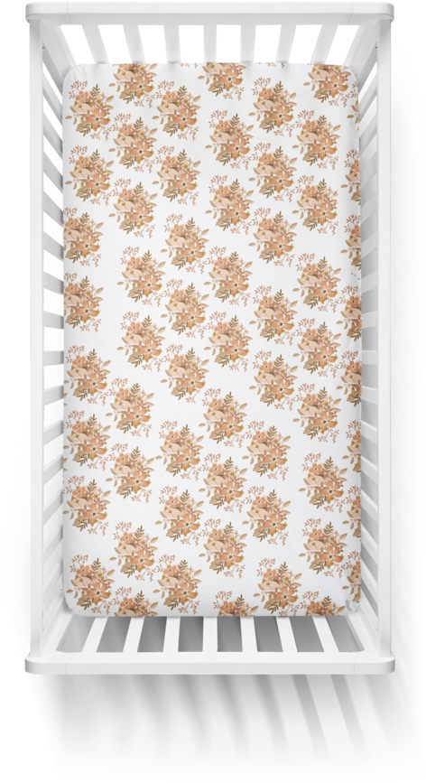 Muslin Fitted Cot Sheet - Bed Sheet (1024x1024), Png Download