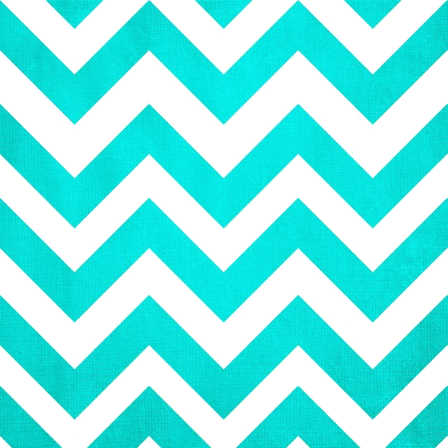Brights And Chevron Stripes - Chevron Teal (640x640), Png Download